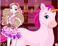 Ever After High - CA Cupids unicorn caring